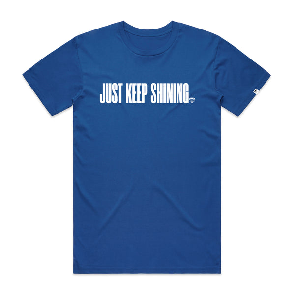 JUST KEEP SHINING STAPLE TEE